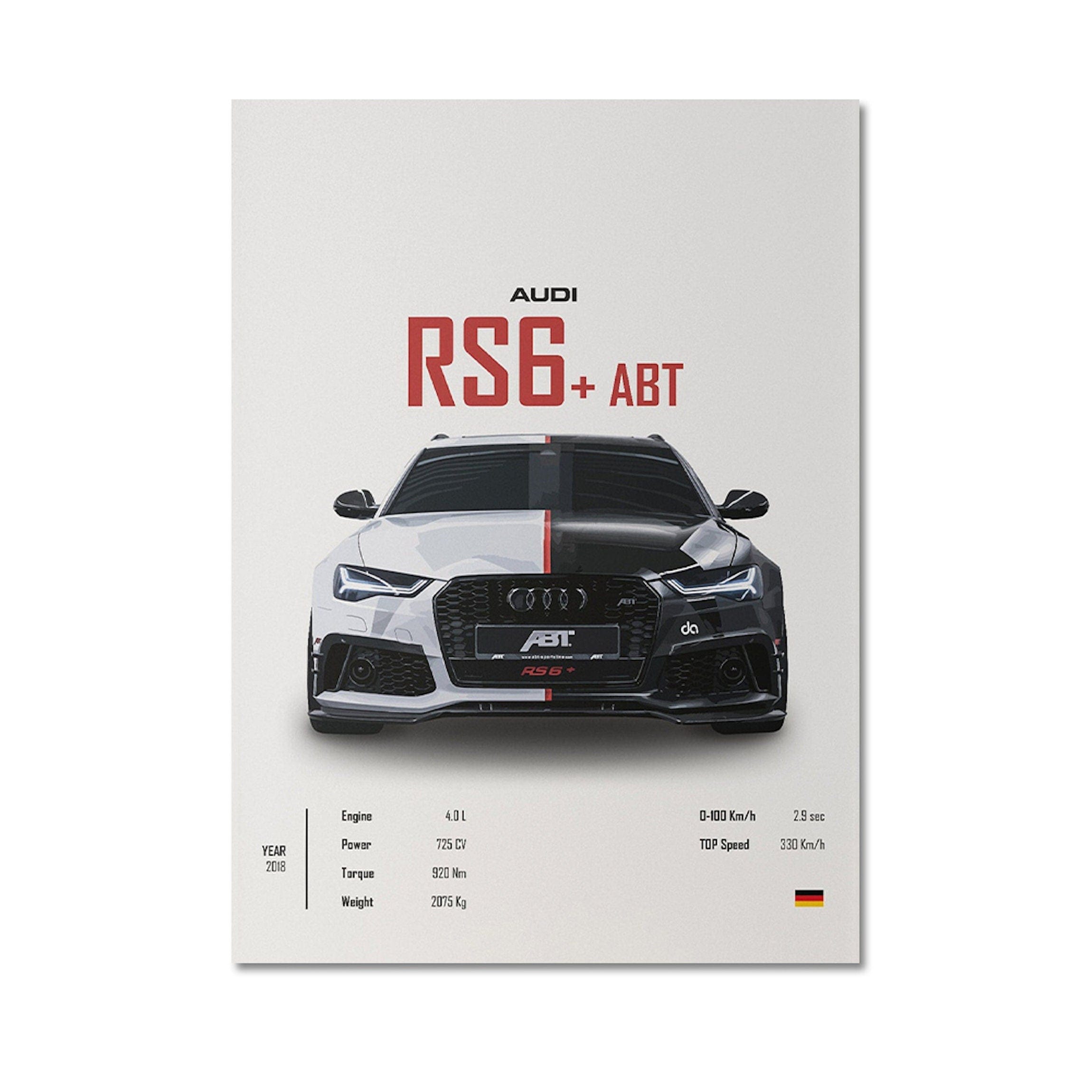 Poster Sportwagen PORSCHE 911 AUDI Rs MERCEDES Amg Gtr  Super Sport Auto · Geschenk für ihn · Wohnzimmmer Büro · Wand Deko PrintIohne Rahmen